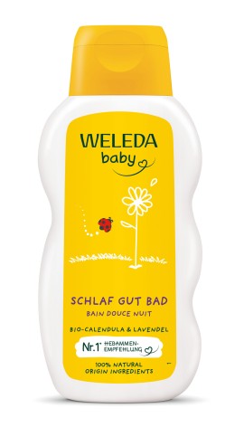 Weleda Good Night Bath Παιδικό Αφρόλουτρο με Καλέντουλα & Λεβάντα 200ml
