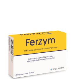 Specchiasol Ferzym Φιλικά Βακτήρια & Φυτικές Ίνες 30 Κάψουλες