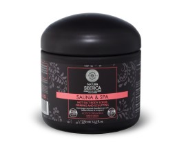 Natura Siberica Sauna & Spa Slimming Hot Salt Body Scrub Ζεστά Άλατα σε Μορφή Scrub για Αδυνάτισμα - Σύσφιξη - Κυτταρίτιδα 370ml