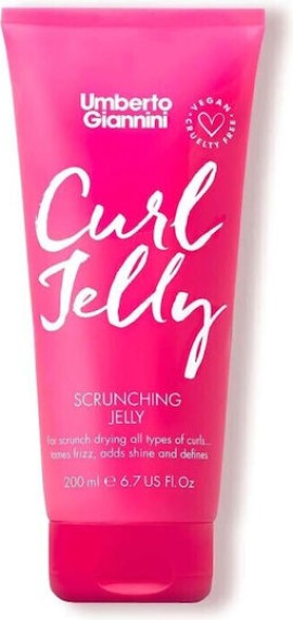 Umberto Giannini Curl Jelly Scrunching Jelly για Λάμψη & Τόνωση της Μπούκλας 200ml