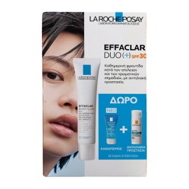 La Roche Posay PROMO Effaclar DUO(+) SPF30 Επανορθωτική Φροντίδα Κατά των Ατελειών 40ml - ΔΩΡΟ Effaclar Gel 50ml - Anthelios Oil Correct SPF50+ 3ml