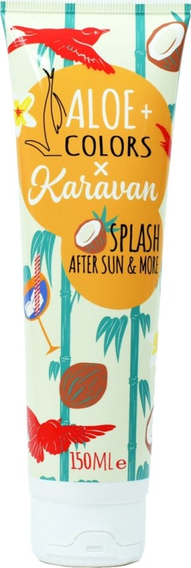 Aloe Colors x Karavan Splash After Sun & More Ενυδατικό Γαλάκτωμα Σώματος 150ml