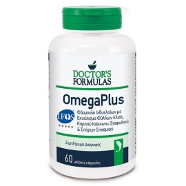 Doctors Formulas OmegaPlus Φόρμουλα Ιχθυελαίων 60 Μαλακές Κάψουλες