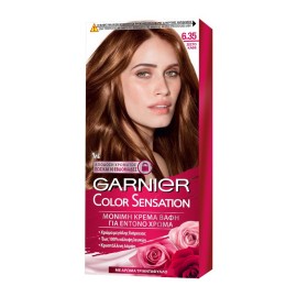 Garnier Color Sensation 6.35 Ζεστό Καφέ Μόνιμη Βαφή 112ml