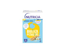 Nutricia Βρεφική Κρέμα Βανίλια Ρυζάλευρο Χωρίς Ζάχαρη από τον 5ο Μήνα 250gr