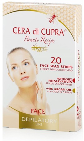 Cera Di Cupra Strips Αποτριχωτικές Ταινίες Προσώπου 20 Τεμάχια