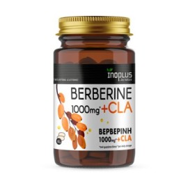 Inoplus PROMO Berberine 1000mg & CLA για την Υποστήριξη του Μεταβολισμού & τη Διαχείριση του Σωματικού Βάρους 60 Κάψουλες