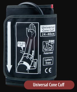 Rossmax Universal Cone Cuff Περιχειρίδα Πιεσόμετρου Ενηλίκων 24-40cm 1 Τεμάχιο
