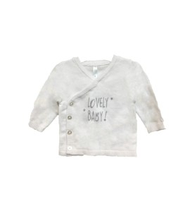 Tex Baby Collection Naissance Άσπρο Βρεφικό Ζακετάκι Βαμβακερό 0-1m 1 Τεμάχιο