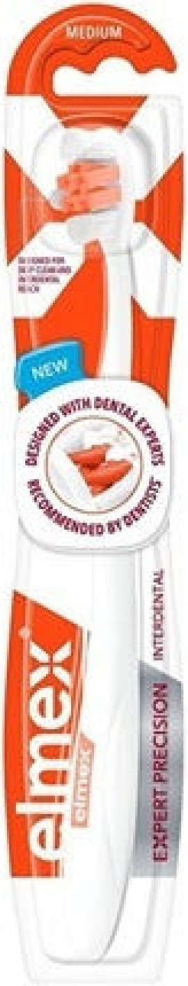 Elmex Precision Interdental Medium Οδοντόβουρτσα Μέτρια 1 Τεμάχιο