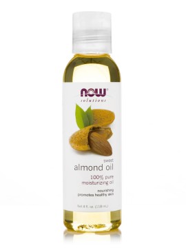 Now Foods Almond Oil Sweet Ενυδατικό Έλαιο Αμυγδαλέλαιου 118ml