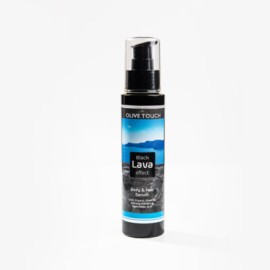 Olive Touch Black Lava Effect Body & Hair Serum Λάδι Σώματος και Μαλλιών με Ηφαιστειακή Λάβα 100ml