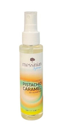 Messinian Spa Pistachio Caramel Hair & Body Mist Μαλλιών & Σώματος με Άρωμα Φιστίκι Αιγίνης & Καραμέλα 100ml