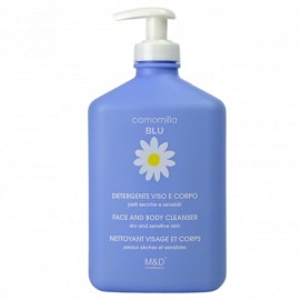 Camomilla Blu Face & Body Cleanser Υγρό Καθαρισμού Προσώπου & Σώματος για Ξηρή / Ευαίσθητη Επιδερμίδα 500ml