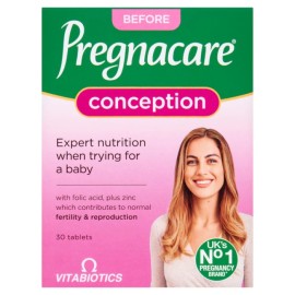 Vitabiotics Pregnacare Before Conception για τις Γυναίκες που Προσπαθούν να Αποκτήσουν Παιδί 30 Δισκία