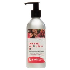 Mastic Spa Cleansing Milk & Lotion Γαλάκτωμα & Λοσιόν Προσώπου με Μαστίχα Χίου & Κόκκινο Κρασί 200ml