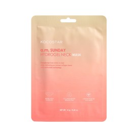 Kocostar A.M. Sunday Hydrogel Neck Mask Μάσκα Υδρογέλης για Ενυδάτωση του Λαιμού 1 Τεμάχιο