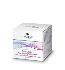 Messinian Spa Αντιγηραντική Κρέμα Προσώπου για Όλους τους Τύπους Επιδερμίδας 50ml