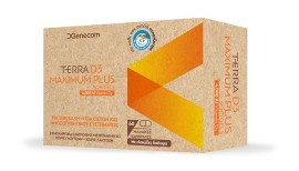 Genecom Terra D3 Maximum Plus 4000IU για τα Οστά & το Ανοσοποιητικό Σύστημα 60 Μαλακές Κάψουλες