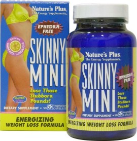 Natures Plus Skinny Mini Συμπλήρωμα Διατροφής που Επιταχύνει την Απώλεια Βάρους 90 Φυτικές Κάψουλες