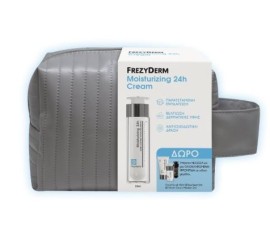 Frezyderm PROMO Moisturizing 24h (20+) Ενυδατική Κρέμα Προσώπου Ελαφριάς Υφής 50ml - ΔΩΡΑ Facial Scrub 15ml - Eye Balm 5ml - Velvet Colors Medium 2ml - Νεσεσέρ