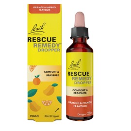Power Health Bach Rescue Remedy Dropper Ανθοϊάμα σε Σταγόνες για Χαλάρωση με Γεύση Πορτοκάλι & Μάνγκο 20ml