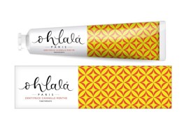 Ohlala Cinnamon & Mint Toothpaste Οδοντόκρεμα Κατά της Πλάκας με Γεύση Κανέλα Μέντα 75ml