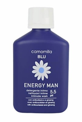 Camomilla Blu Energy Man pH5.5 Υγρό Καθαρισμού Ευαίσθητης Περιοχής για Άνδρες 50ml