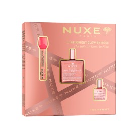 Nuxe PROMO Huile Prodigieuse Or Florale Ιριδίζον Ξηρό Λάδι 50ml & Very Rose Plumpimg Lip Serum Χειλιών για Όγκο 5ml & Huile Prodigieuse Florale Ξηρό Λάδι για Πρόσωπο - Σώμα - Μαλλιά 10ml