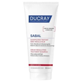 Ducray Sabal Σμηγματορυθμιστικό Σαμπουάν Αγωγής για Λιπαρά Μαλλιά 200ml