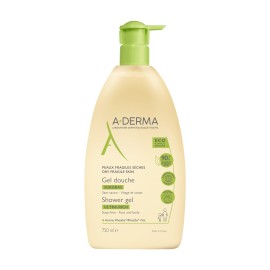A-Derma The Essentials Εξαιρετικά Πλούσιο Ζελ Καθαρισμού Προσώπου & Σώματος για το Ξηρό Δέρμα 750ml