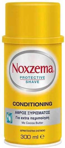 Noxzema Men Cocoa Butter Conditioning Αφρός Ξυρίσματος για Ευαίσθητες Επιδερμίδες 300ml