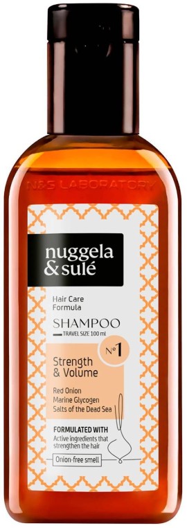 Nuggela & Sulé Strength & Volume Σαμπουάν για Ενδυνάμωση & Θρέψη των Μαλλιών 100ml
