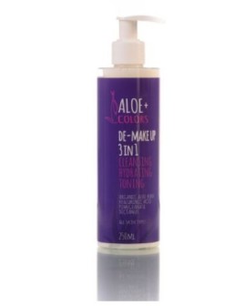 Aloe Colors De-Make Up 3 In 1 Γαλάκτωμα Ντεμακιγιάζ 250ml