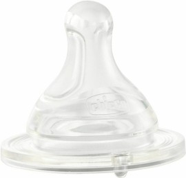 Chicco Physio Teat Anti Colic Θηλή Σιλικόνης Ροή Φαγητού για 6m+ 2 Τεμάχια [20347-00]