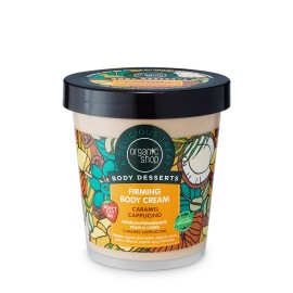 Natura Siberica Organic Shop Body Desserts Caramel Cappuccino Συσφικτική Κρέμα Σώματος Καραμέλα Καπουτσίνο 450ml