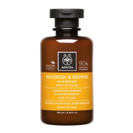 Apivita  Σαμπουάν Θρέψης και Επανόρθωσης με Ελιά & Μέλι, 250ml