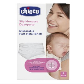 Chicco Σλίπ Ελαστικό Δίχτυ Μιας Χρήσης [Νο. 4] Ιδανικό Για Μετά Την Εγκυμοσύνη 4 Τεμάχια [01138-10]