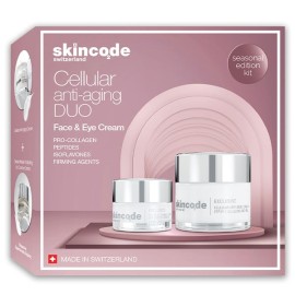 Skincode PROMO Cellular Anti-Aging Cream 24ωρη Αντιγηραντική Κρέμα 50ml & Exclusive Cellular Wrinkle Prohibiting Αντιρυτιδική Κρέμα Ματιών 15ml