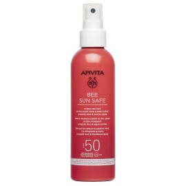 Apivita Bee Sun Safe Hydra Melting Face Body SPF50 Ενυδατικό Αντηλιακό Spray για Πρόσωπο - Σώμα Ελαφριάς Υφής 200ml