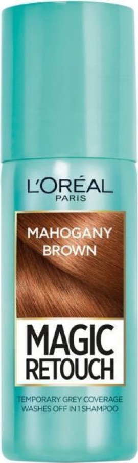 LOreal Paris Magic Retouch 6 Mahogany Brown Spray Κάλυψης 75ml