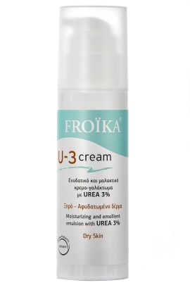 Froika U-3 Cream Ενυδατικό, Μαλακτικό Γαλάκτωμα με Ουρία 30ml