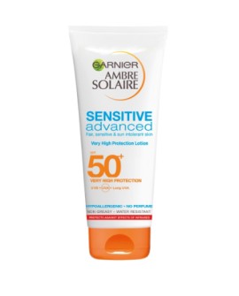 Garnier Ambre Solaire Sensitive Advanced SPF50+ Αντηλιακό Γαλάκτωμα 200ml