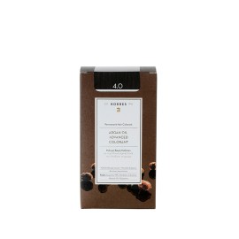 Korres Argan Oil Advanced Colorant Βαφή Μαλλιών 4.0 Καστανό 50ml