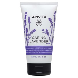 Apivita Caring Lavender Moisturizing & Soothing Body Cream 150ml
