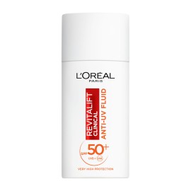 Loreal Paris Revitalift SPF50+ Clinical Vitamin C Καθημερινή Κρέμα Προστασίας με UV για Γραμμές & Ρυτίδες 50ml