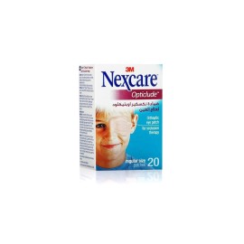 3M Nexcare Opticlude Regular Size Αυτοκόλλητα Παιδικά Οφθαλμικά Επιθέματα Μπεζ Χρωματισμού 20 Τεμάχια