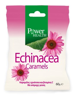 Power Health Echinacea Caramels Καραμέλες για το Κρυολόγημα με Εχινάκεια 60gr