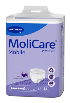 MoliCare Mobile Premium Super Plus Εσώρουχο Ακράτειας Νύχτας Small 8 Σταγόνες 14 Τεμάχια