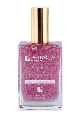 Mastic Spa Shimmering Oil Berry Lover Ξηρό Λάδι Σώματος για Φυσική Προστασία από την Ηλιακή Ακτινοβολία 100ml